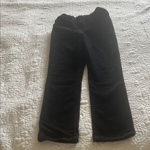 Kids Black Corduroy Pants